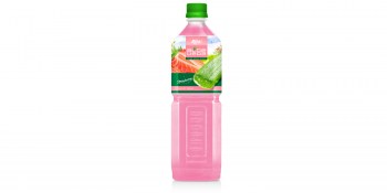 Aloe vera with strawberry flavor 1000ml from RITA Beverages
